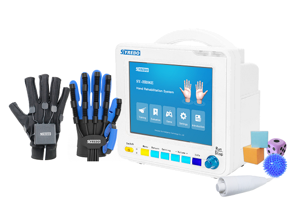 Handschoen voor beroertetherapie