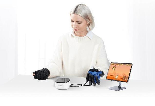 Robothandschoen voor handrevalidatie